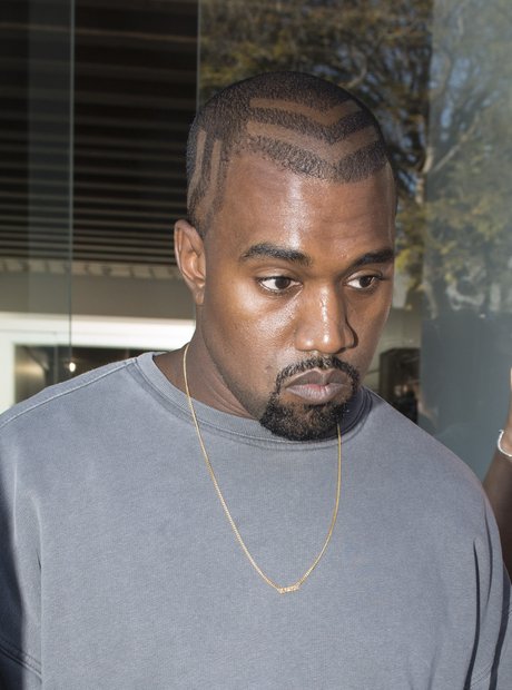 kanye west hair style