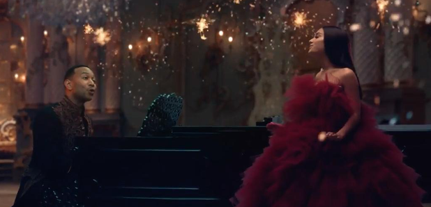 Kết quả hình ảnh cho John Legend - Ariana  MV Beauty and the Beast