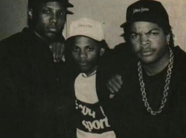 MC Ren, Eazy E and Ice Cube. - 18 Incredible Throwback Photos Of N.W.A ...